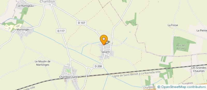 localisation de l'entreprise MONSIEUR MICHEL CHARBONNIER  CHAMBON