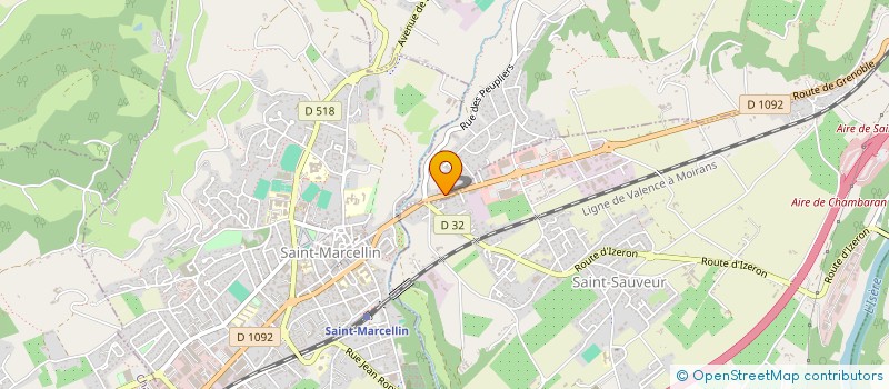 localisation de l'entreprise MONSIEUR MICHEL CHARBONNIER-MOUNIER  SAINT-VERAND