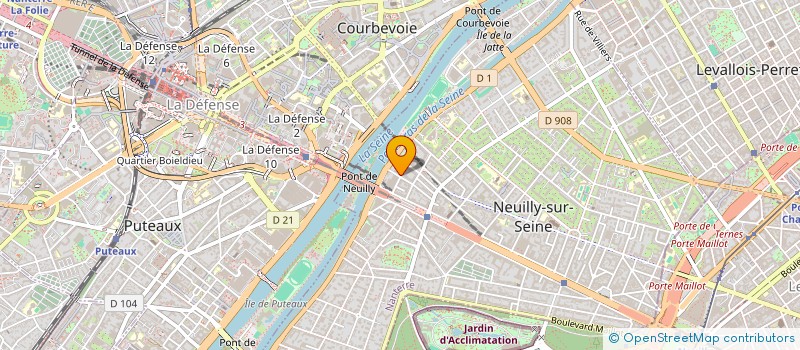 localisation de l'entreprise MONSIEUR MICHEL CHARKOS à NEUILLY-SUR-SEINE