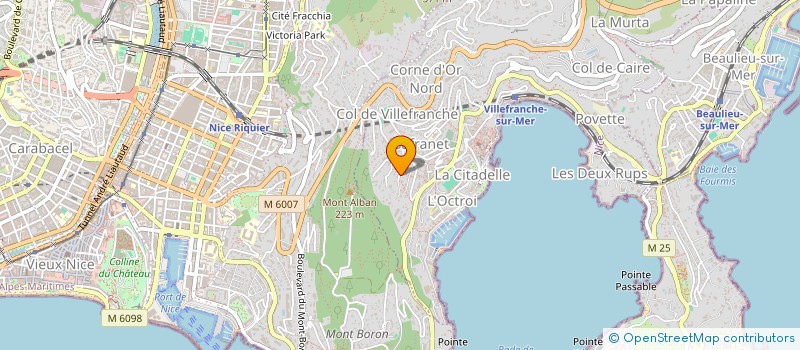 localisation de l'entreprise MONSIEUR MICHEL CHARLES à VILLEFRANCHE-SUR-MER