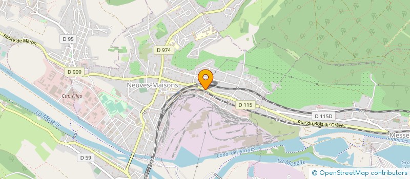 localisation de l'entreprise MONSIEUR MICHEL CHARLOT à NEUVES-MAISONS