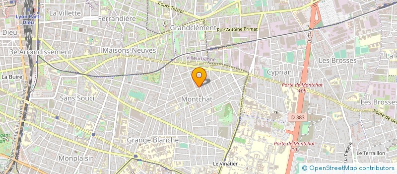 localisation de l'entreprise MONSIEUR MICHEL CHAROLAIS  LYON