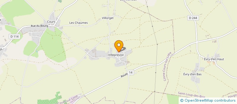 localisation de l'entreprise MONSIEUR MICHEL CHARONNAT à COSNE-COURS-SUR-LOIRE
