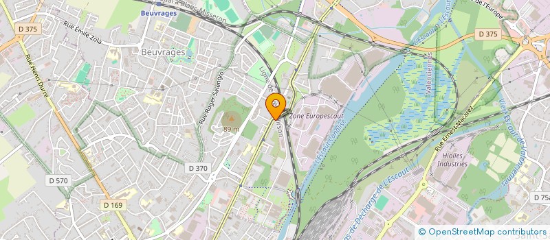 localisation de l'entreprise MONSIEUR MICHEL CHARTON  ANZIN