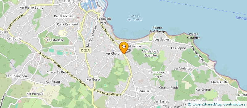 localisation de l'entreprise MONSIEUR MICHEL CHARUAU à ILE-D'YEU (L')