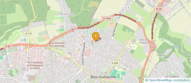 localisation de l'entreprise MONSIEUR MICHEL CHARVOLIN à BOIS-GUILLAUME