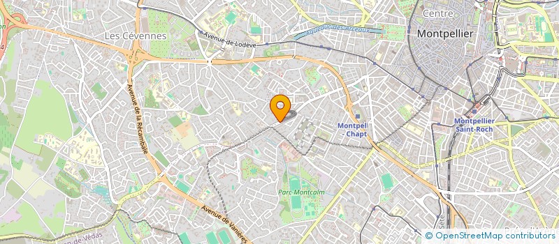 localisation de l'entreprise MONSIEUR MICHEL CHASSAGNE à MONTPELLIER