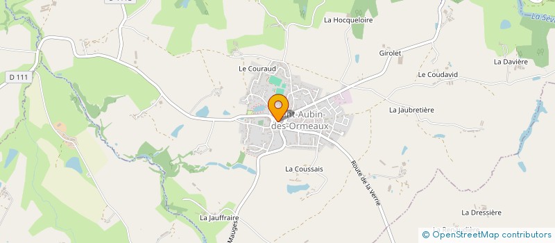 localisation de l'entreprise MONSIEUR MICHEL CHASSERIEAU à SAINT-AUBIN-DES-ORMEAUX