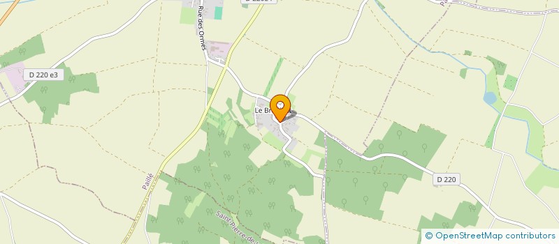 localisation de l'entreprise MONSIEUR MICHEL CHATAIGNON  PAILLE