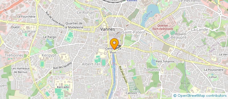 localisation de l'entreprise MONSIEUR MICHEL CHAUCHEPRAT à VANNES