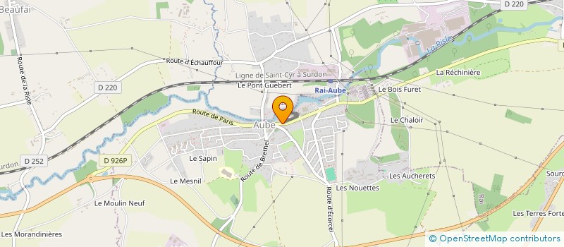 localisation de l'entreprise MONSIEUR MICHEL CHAUVICOURT à AUBE