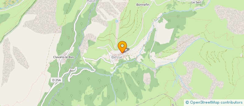 localisation de l'entreprise MONSIEUR MICHEL CHAVANAT  AURIS