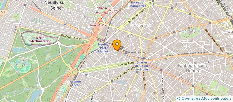 localisation de l'entreprise MONSIEUR MICHEL CHAVET à PARIS