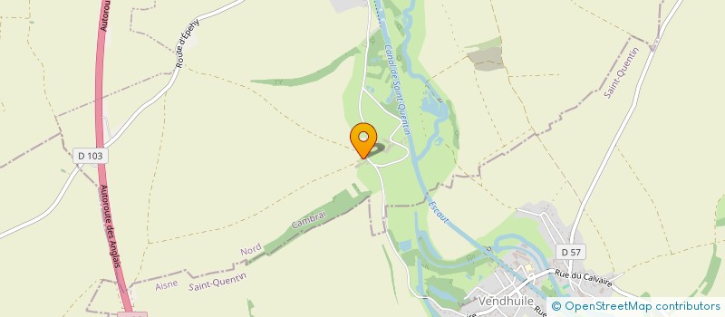 localisation de l'entreprise MONSIEUR MICHEL CHEMIN  HONNECOURT-SUR-ESCAUT