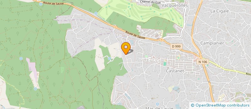 localisation de l'entreprise MONSIEUR MICHEL CHENEVET  NIMES