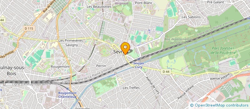 localisation de l'entreprise MONSIEUR MICHEL CHENG à SEVRAN