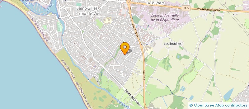 localisation de l'entreprise MONSIEUR MICHEL CHEVALIER à SAINT-GILLES-CROIX-DE-VIE