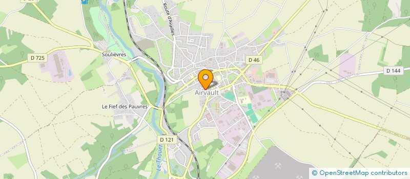 localisation de l'entreprise MONSIEUR MICHEL CHEVALIER  AIRVAULT