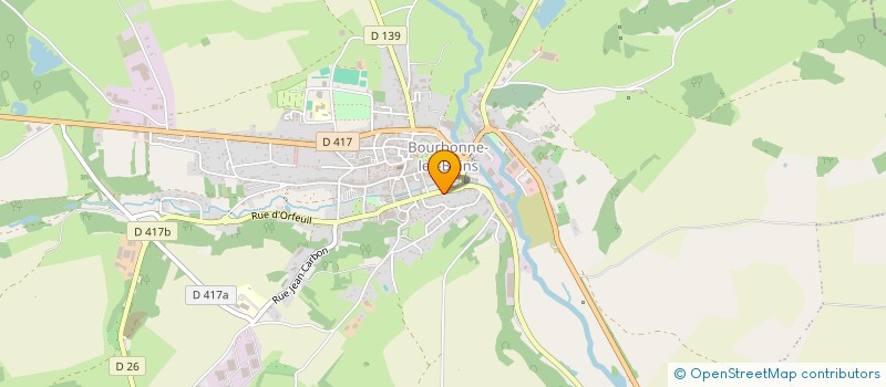 localisation de l'entreprise MONSIEUR MICHEL CHEVALLEREAU à BOURBONNE-LES-BAINS
