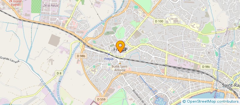 localisation de l'entreprise MONSIEUR MICHEL CHEVALLIER à FREJUS