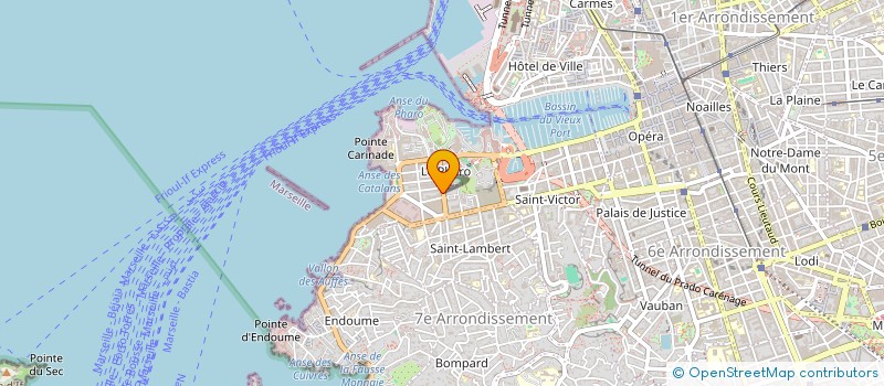 localisation de l'entreprise MONSIEUR MICHEL CHEVALLIER à MARSEILLE