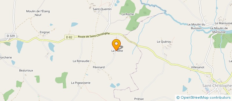 localisation de l'entreprise MONSIEUR MICHEL CHEVALLIER à LESTERPS