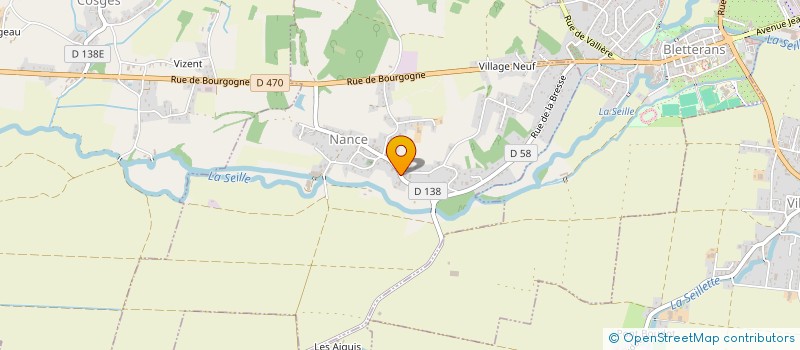 localisation de l'entreprise MONSIEUR MICHEL CHEVEAUX à BLETTERANS