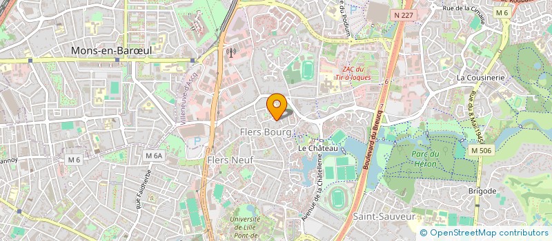 localisation de l'entreprise MONSIEUR MICHEL CHIAVAZZA à VILLENEUVE-D'ASCQ