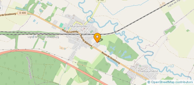 localisation de l'entreprise MONSIEUR MICHEL CHIPOT  MARAINVILLER