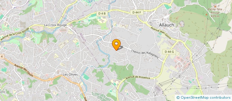 localisation de l'entreprise MONSIEUR MICHEL CHOLLEY  ALLAUCH