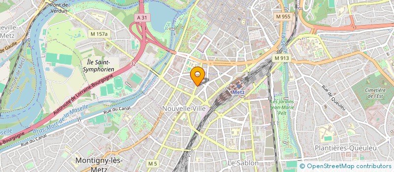 localisation de l'entreprise MONSIEUR MICHEL CHOPE  METZ