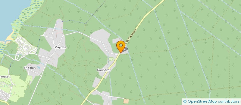 localisation de l'entreprise MONSIEUR MICHEL CHOUCHAN  BISCARROSSE