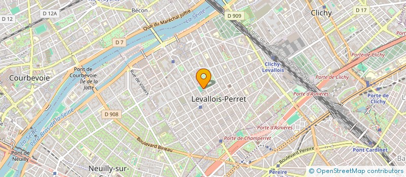 localisation de l'entreprise MONSIEUR MICHEL CHOUERI à LEVALLOIS-PERRET