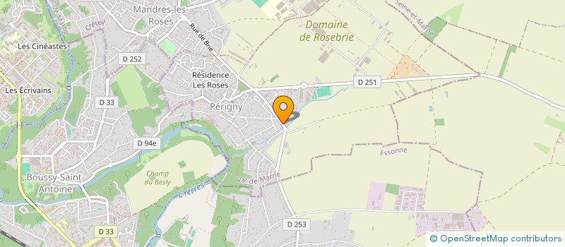 localisation de l'entreprise MONSIEUR MICHEL CHOUTEAU à PERIGNY