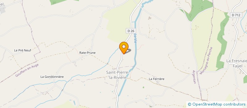 localisation de l'entreprise MONSIEUR MICHEL CHRISTINY à GOUFFERN EN AUGE