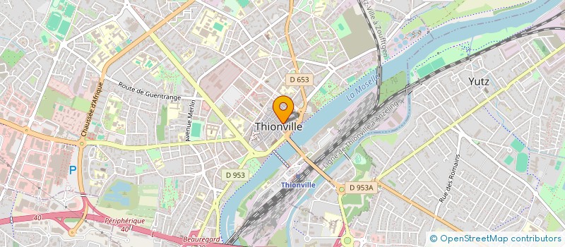 localisation de l'entreprise MONSIEUR MICHEL CIALDELLA  THIONVILLE