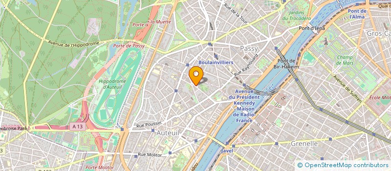 localisation de l'entreprise MONSIEUR MICHEL CIARDI  PARIS