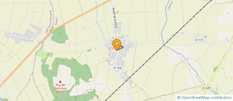 localisation de l'entreprise MONSIEUR MICHEL CIERGE  SEYCHALLES