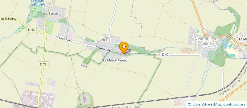 localisation de l'entreprise MONSIEUR MICHEL CIGLIANI  LE TREMBLAY-SUR-MAULDRE