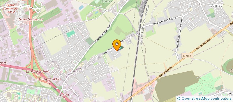 localisation de l'entreprise MONSIEUR MICHEL CIRCIELLO  LOISON-SOUS-LENS