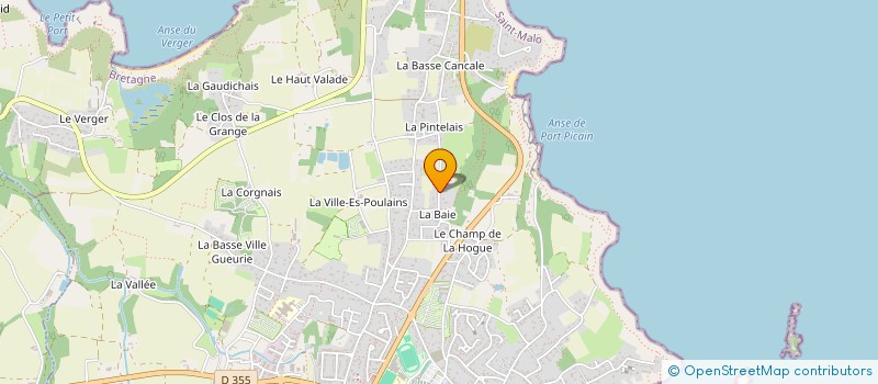 localisation de l'entreprise MONSIEUR MICHEL CITRE  CANCALE