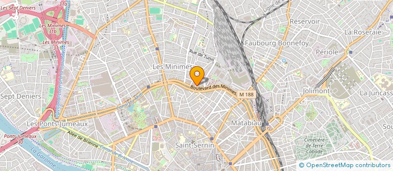 localisation de l'entreprise MONSIEUR MICHEL CLAMENS  TOULOUSE