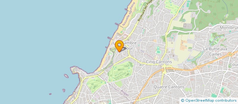 localisation de l'entreprise MONSIEUR MICHEL CLARACQ à ANGLET