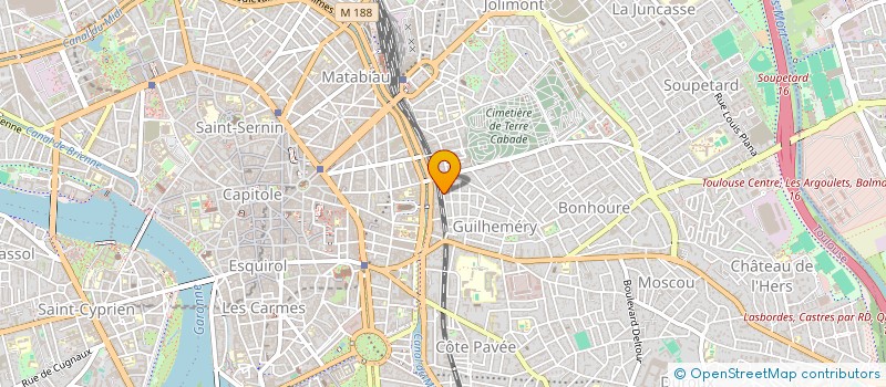 localisation de l'entreprise MONSIEUR MICHEL CLARIA à TOULOUSE
