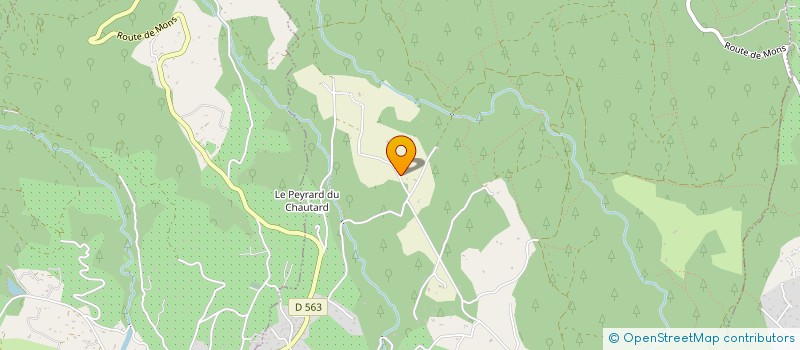 localisation de l'entreprise MONSIEUR MICHEL CLAUDIN  TOURRETTES