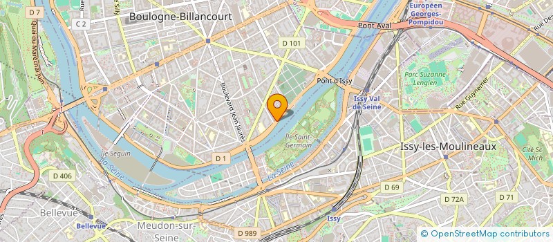 localisation de l'entreprise MONSIEUR MICHEL CLAUSSE à BOULOGNE-BILLANCOURT