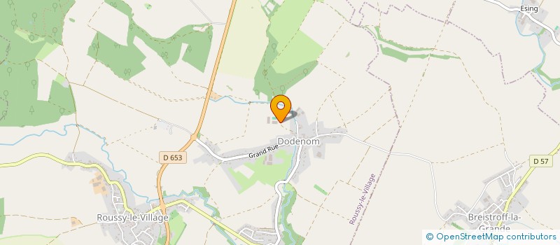 localisation de l'entreprise MONSIEUR MICHEL CLAUSSE  ROUSSY-LE-VILLAGE