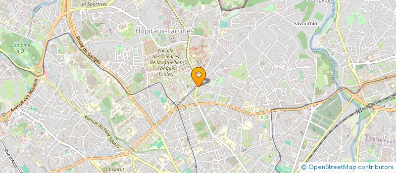 localisation de l'entreprise MONSIEUR MICHEL CLEMENT à MONTPELLIER