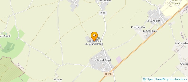 localisation de l'entreprise MONSIEUR MICHEL CLERC à ROUILLE