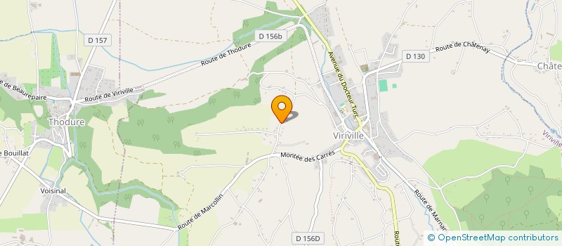 localisation de l'entreprise MONSIEUR MICHEL CLERC-RENAUD  VIRIVILLE